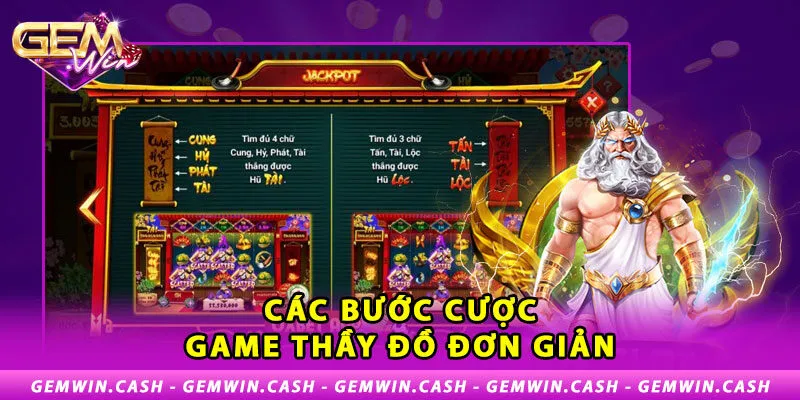 Slot Thầy Đồ - Luật chơi và cách chơi Thầy đồ Gemwin hiệu quả 3 2-cac-buoc-cuoc-game-thay-do-don-gian